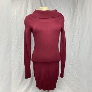 Guess Cowel Neck Sweater Dress Size S
